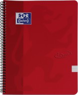 Oxford - Blok spir�lov� Oxford Nordic Touch A4+/70 list� linkovan�, �erven�