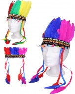 KARNEVAL Indin barevn elenka 5 barev *KARNEVALOV DOPLNK* - zvtit obrzek