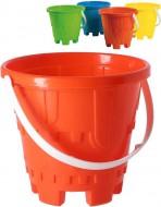 Kybl�k barevn� na p�sek hrad 17cm, 4 barvy