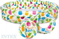 INTEX Nafukovac� set baz�n s m��em a plavac�m kolem, 132x28cm   - zv�t�it obr�zek