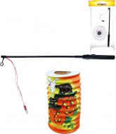 Lampion Halloween ovln 15cm dn set s hlkou na baterie na svku Svtlo - zvtit obrzek