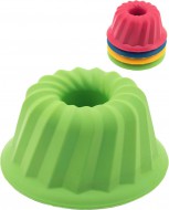 Baby b�bovka kulat� na p�sek, 12x7cm  4 barvy