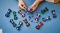 LEGO Sbratelsk zvodn auta F1 minifigurky 71049