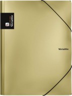 Tklop sloka s gumou Metallic zlat - zvtit obrzek