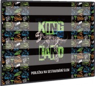 Podloka na sestavovn slov Premium Dinosaurus