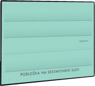 Podloka na sestavovn slov PASTELINI zelen - zvtit obrzek