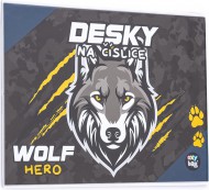 Desky na slice vlk
