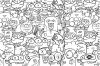 Podlo�ka na st�l PP 60x40cm Monsters