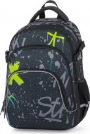 Studentsk� batoh OXY SCOOLER Graffiti Blue - zv�t�it obr�zek