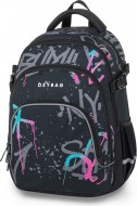 Studentsk� batoh OXY SCOOLER Graffiti Pink - zv�t�it obr�zek