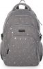 Studentsk� batoh OXY SCOOLER Grey geometric
