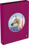Box na seity A4 Jumbo OXY Sherpy Pink