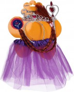 Set karneval W026053 - princezna fialov