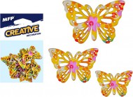 Dekorace motl lut 12ks - zvtit obrzek
