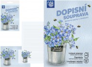 Dopisn� pap�r barevn� LUX 5+10 (Kv�ty) 5550400