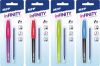 Kuli�kov� pero gumovac� Infinity + n�pl� 0,6 modr� na blistru 6001337