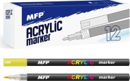 Akrylov popisova 1mm - lut tmav 6410844