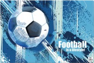 Podloka na stl 60 x 40cm Football 