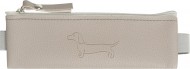 Penl etue mini s gumou na di Sausage Dog gray 20x4cm 8071380