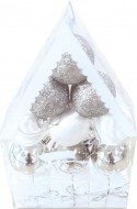 Baky set 5cm/12ks stbrn 8886260 - zvtit obrzek