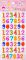 Samolepky 887537 9,8x23,8cm mix