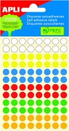 Mal balen etiket 8mm, bar. mix 288 ks