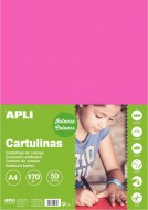 Barevn papr A4,50l.,170g,fuchsiov barevn papr