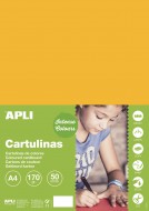 Barevn papr 170G A4 50 list, vanilka barevn papr
