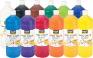 temperov barvy, 12x1000 ml, mix barev temperov barvy - zvtit obrzek