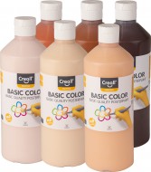 temperov barvy, 6x500 ml, mix barev temperov barvy World - zvtit obrzek