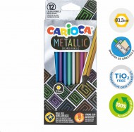 Pastleky estihann Metallic,12 ks  - zvtit obrzek