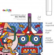 Olejov pastely Carioca PLUS, box, 24 ks 