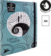 Box na se�ity s gum., A4 �ed�, Tim Burton 3