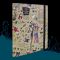 �koln� box na se�ity s gum., A4, b�ov�, Tim Burto
