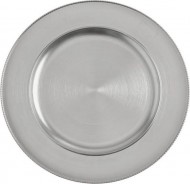 Dekoran tal 33cm, plastov, stbrn - zvtit obrzek