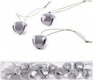 Rolniky 1,5cm, 12ks metalick, stbrn - zvtit obrzek