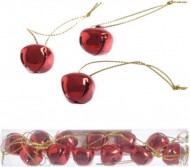 Rolniky 1,5cm, 12ks metalick, erven - zvtit obrzek