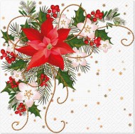 Ubrousky v�no�n� 20ks 33x33cm, 3-vrstv� - zv�t�it obr�zek