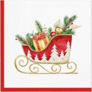Ubrousky vnon 20ks 33x33cm, 3-vrstv