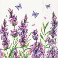 Ubrousky celoron Lavender Butterfly, 33 x 33 cm - zvtit obrzek