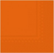 Ubrousky 3-vrstv� Oran�ov� 25x25cm