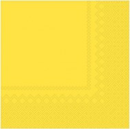 Ubrousky 3-vrstv� �lut� 25x25cm