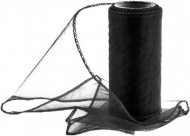 Organza 12cm/10y �ern� 080