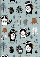 Seit koln A5, 60 list linkovan, Forest Animals - zvtit obrzek