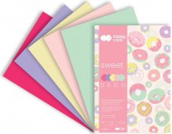 Barevn papr A4 170g,20l 5 barev, SWEET - zvtit obrzek