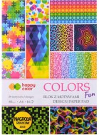 Blok papr A4 COLORS Fun 16 list 29 motiv - zvtit obrzek