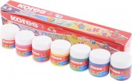 Prstov barvy KORES Dedi Kolor 6+1x30ml