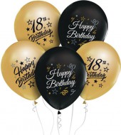 Nafukovac balnky 5ks Happy Birthday 18