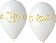 Nafukovac balnky 5ks potisk Love - zvtit obrzek