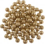 Polystyrenov kuliky GLITTER ZLAT, 1,8cm